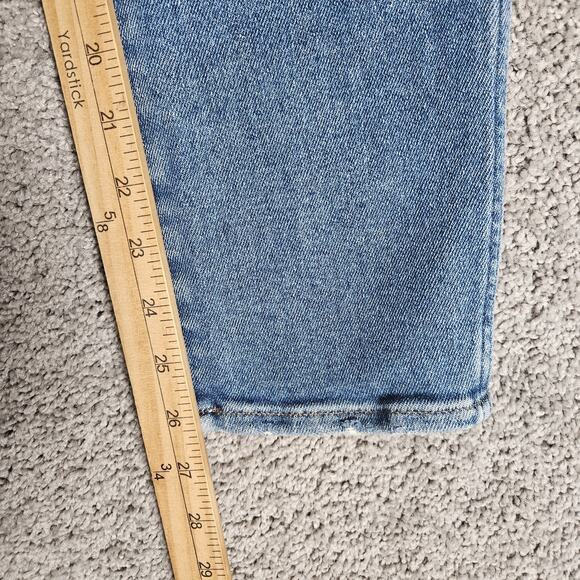 Madewell Jeans Womens 26 Blue Stovepipe Ditmas Wash Straight Stretch Normcore - Picture 12 of 16